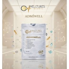 Welltures Global Admıwell Painless Kırmızı Kore Ginsengi , Organik Germanyum , Magnezyum , Potasyum , Gümüş Iyonları