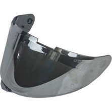 Smk Typhoon Kapalı Kask Camı (Metal Gümüş)