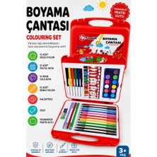 ArtMaster Boyama Çantası 1 Paket Fixpoint 36 Parça Boyama Seti Çantalı Kuru Boya Sulu Boya Pastel Boya Keçeli Kalem