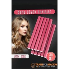 sbodurhome Sosis Latex Bigudi - Isısız Saç Bigudisi 17 mm 20 Adet 721915