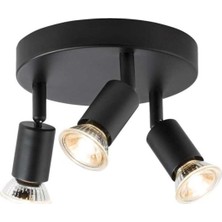 UltraMint Üçlü LED Avize, 20 cm Kasa, Gün Işığı LED Aplik, Enerji Tasarruflu