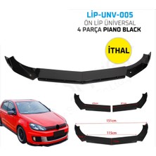 Sare Tuning Ssangyong Musso Uyumlu Race 4 Parça Piano Black Tampon Eki Ithal Ön Lip