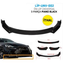 Sare Tuning Volkswagen Buggy Uyumlu Batman 3 Parça Piano Black Tampon Eki Ithal Ön Lip