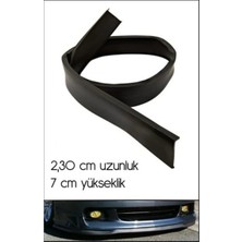 Sare Tuning Audi S6 Uyumlu Kırılmaz Ön Tampon Eki Siyah Lip