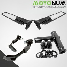 MOTONUM Falcon Martini Modifiye SETI-SIYAH-NAKED-MD02745