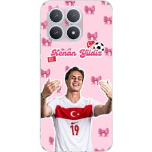TechTree Poco F8 Pro Uyumlu Kenan Yıldız Kurdele Baskılı Silikon Kılıf
