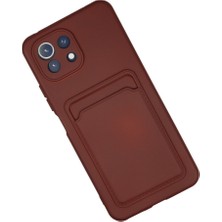 Timion Mi 11 Kılıf Kelvin Kartvizitli Silikon - Bordo Lütfen Alacağınız Ürünün Açıklama ve Özelli