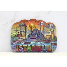 sbodurhome Istanbul Temalı Silikon Buzdolapı Süsü Magnet ALK5376