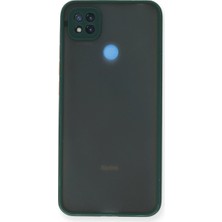 sbodurhome Xiaomi Redmi 9c Kılıf Montreal Silikon Kapak - Yeşil