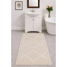 Mela Home 3'lü Ayak Havlusu-Ayak Paspası 50*70 cm 3 Adet - Banyo - Misafir -Çeyizlik %100 Pamuk