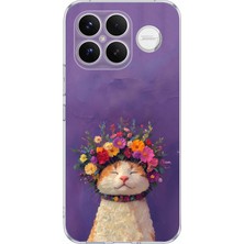 TechTree Poco F8 Ultra Uyumlu Frida Catlo Kedi Baskılı Silikon Kılıf