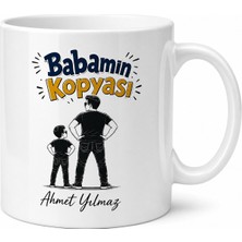 Tupya Gift Babamın Kopyası Yazılı Esprili Kupa Bardak Babalar Günü Hediyesi