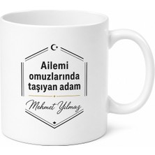 Tupya Gift Lider Baba Yazılı Güçlü Tasarım Kupa Bardak Babalar Günü Hediyesi
