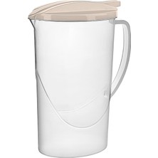 Titiz Kapaklı Şeffaf Sürahi – 1700 ml