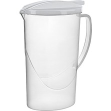 Titiz Kapaklı Şeffaf Sürahi – 1700 ml