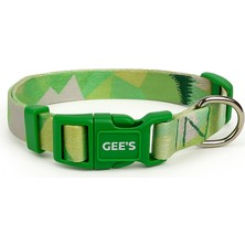 Gee's Premium Klipsli ve Renki Desenli Leaf Camo Köpek Boyun Tasması