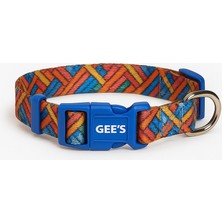 Gee's Premium Klipsli ve Renki Desenli Tribal Thread Köpek Boyun Tasması