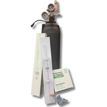 Profesyonel Bitkili Akvaryum Co₂ Sistemi Full Paket - 5l Çelik Tüp, Aquario Curved Orginal L Difüzör, Zrdr Professional Regülatör