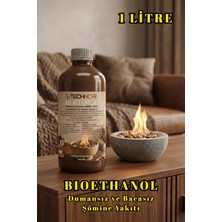 Technow 1000ML Kokusuz ve Dumansız Bioetanol Şömine Yakıtı 1 Litre
