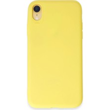 Zenvia Apple Iphone Xr Kılıf First Silikon - Sarı