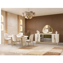 Aydınev Kaş Mdf Yemek Odası Takmı