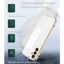Zenvia Samsung Galaxy A25 5g Kılıf Volet Silikon - Açık Yeşil