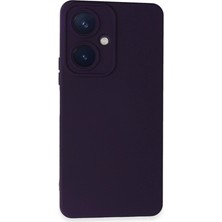 Zenvia Vivo Y27 Kılıf Nano Içi Kadife Silikon - Mor