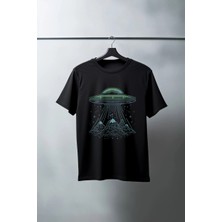 Zenvia Unisex Oversize 24/1 Penye Dtf Baskılı Tişört - DTF134