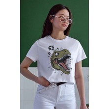 Zenvia Unisex Oversize 24/1 Penye Dtf Baskılı Tişört - DTF148