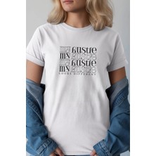 Zenvia Unisex Oversize 24/1 Penye Dtf Baskılı Tişört - DTF251
