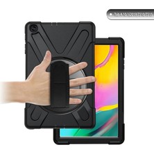Zenvia Samsung Galaxy T510 Tab A 10.1 Kılıf Amazing Tablet Kapak - Siyah