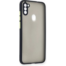 Zenvia Samsung Galaxy A11 Kılıf Montreal Silikon Kapak - Lacivert