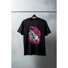 Zenvia Unisex Oversize 24/1 Penye Dtf Baskılı Tişört - DTF179