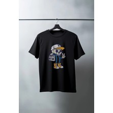 Zenvia Unisex Oversize 24/1 Penye Dtf Baskılı Tişört - DTF189