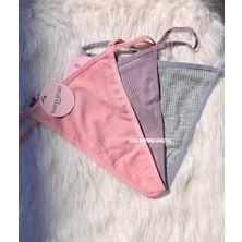 Vanilya Secret Sens Smyrna Fitilli Ribana String/tanga Külot
