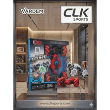 CLK Sports Vardem Uzaktan Kumandalı Full Fonksiyon Şarjlı Akrobat Araba Kırmızı