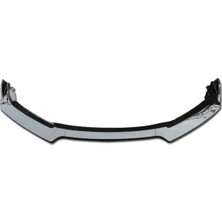 Sare Tuning Citroen C3 Picasso 2013-2017 Parlak 3 Parça Siyah Uyumlu Ön Ek Piano Black Lip
