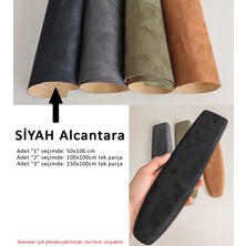 GCP German Car Parts Siyah Alcantara Süet Kumaş Kaplama - Alcantara Trim Kaplama