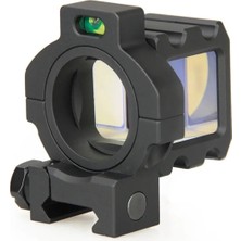 Bosile Sight Tam Metal Ayna Köşe Görme Yansıtma  360 Döndürmek Için Reddot Holografik