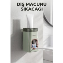 Evgereçlerim Otomatik Diş Macunu Sıkacağı Hijyenik ve Kompakt