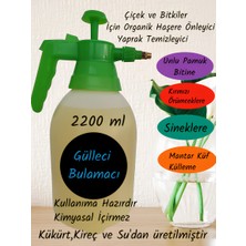 İlkadım Botanik 2200 ml Gülleci Bulamacı Çiçekler Için Organik Haşere Kovucu Yaprak Temizleyici  (Unlu Pamuk Biti Sinek ve Yaprak Biti, Kırmızı Örümcek, Mantar,küf,külleme)