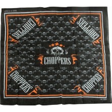 Tech Butiq Kuru Kafa Desenli Bandana 50*50