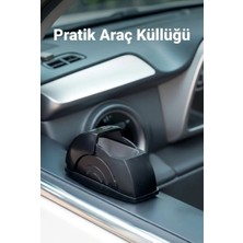 Evgereçlerim Araç Içi Küllük Metal Hazneli Kayar Kapaklı