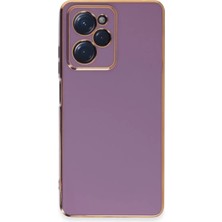 Gülsüm Aydın Newface Xiaomi Poco X5 Pro 5g Kılıf Volet Silikon - Mor