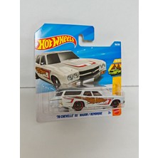 Hot Wheels Wagons Famılıales Serisi - '70 Chevelle Ss Wagon / Remorque Model Araba
