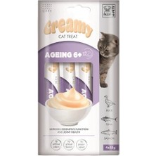 M-Pets Ageing 6+ Eklem Sağlığı Creamy Kedi Ödülü 4X15 gr