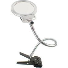 Bosile Spiralli Klipsli Büyüteç - LED Işıklı 13CM MG15120-C