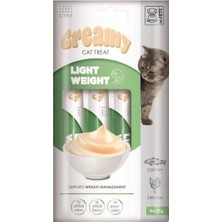 M-Pets Light Weight Kilo Kontrol Creamy Kedi Ödülü 4X15 gr