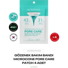 ACROPASS Gözenek Bakım Bandı Pore Care Mıcrocone Patch (4 Patch)