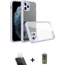 Marsilyan™- iPhone 11 Pro Kılıf Nova Asil Özel Seri - Siyah Joko Magic 5d Hayalet Cam + Kamera Lens Koruma Cam - Sf